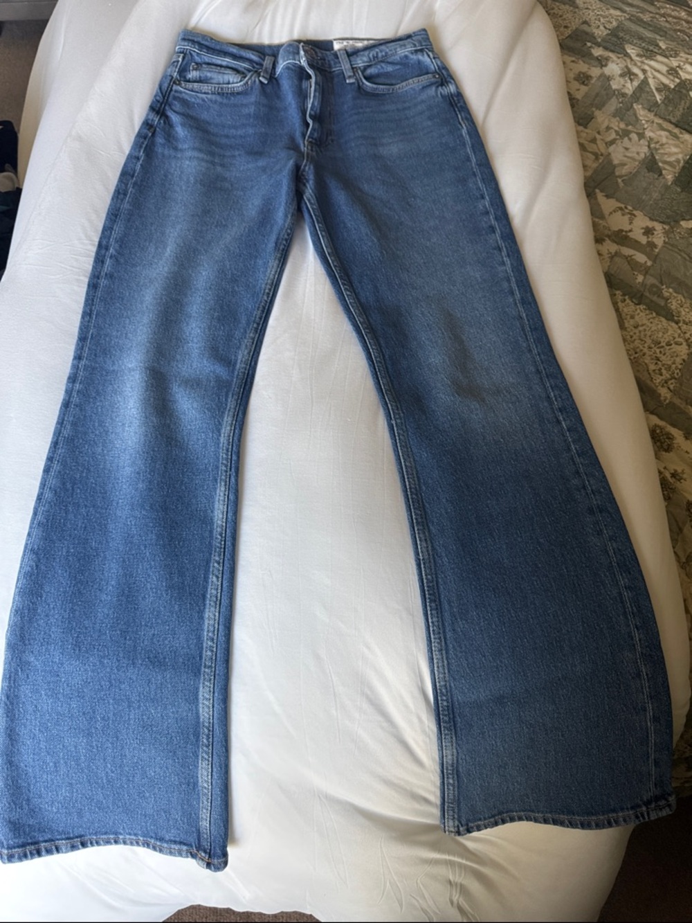 rag & bone Allie  Classic Blue Boot Jeans sz 27